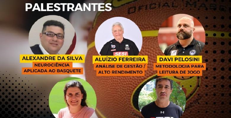 Técnica do projeto de basquete feminino participa de clínica internacional de técnicos em São Paulo