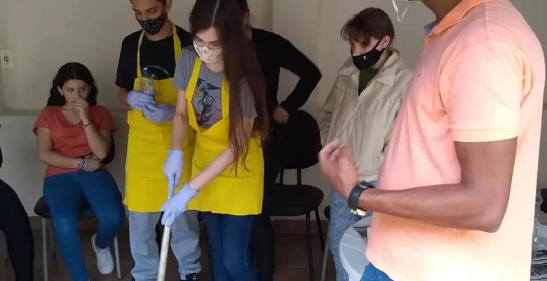 Turmas do curso de Assistente Administrativo inicia  semana do Meio Ambiente com atividades prática.