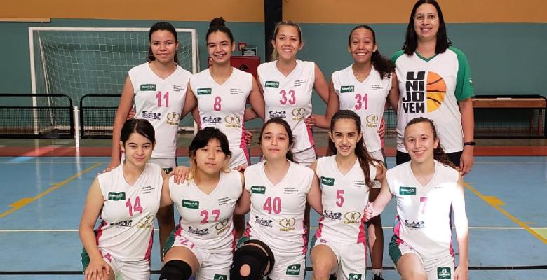 Torneio itermunicipal de basquete feminino.