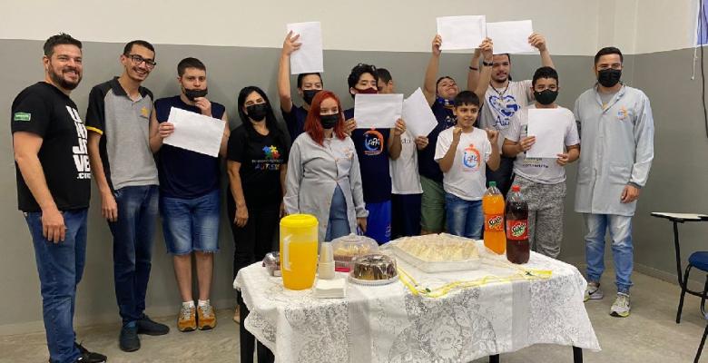 Unijovem certifica pela segunda vez alunos do Espaço Potencial com transtorno do Espectro Autista (TEA).