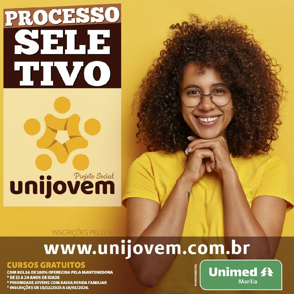 Inscrições para o Processo Seletivo 1º Semestre 2026